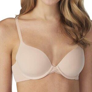 NEW OnGossamer Sleek Micro Everyday Underwire Padded Convertible T-shirt Bra Tan